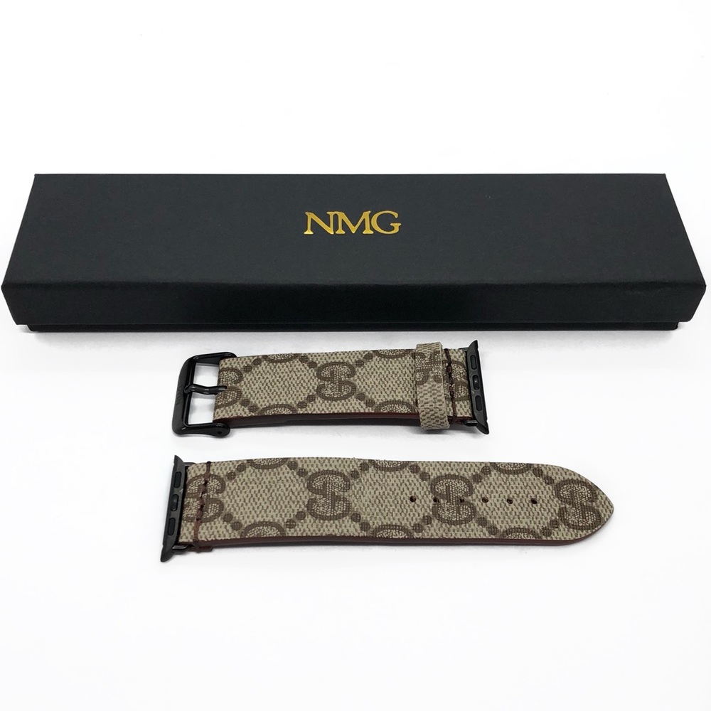Authentic Gucci Leather Apple Watch Band